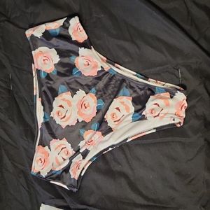 Bathing suit bottoms high waisted cupshe